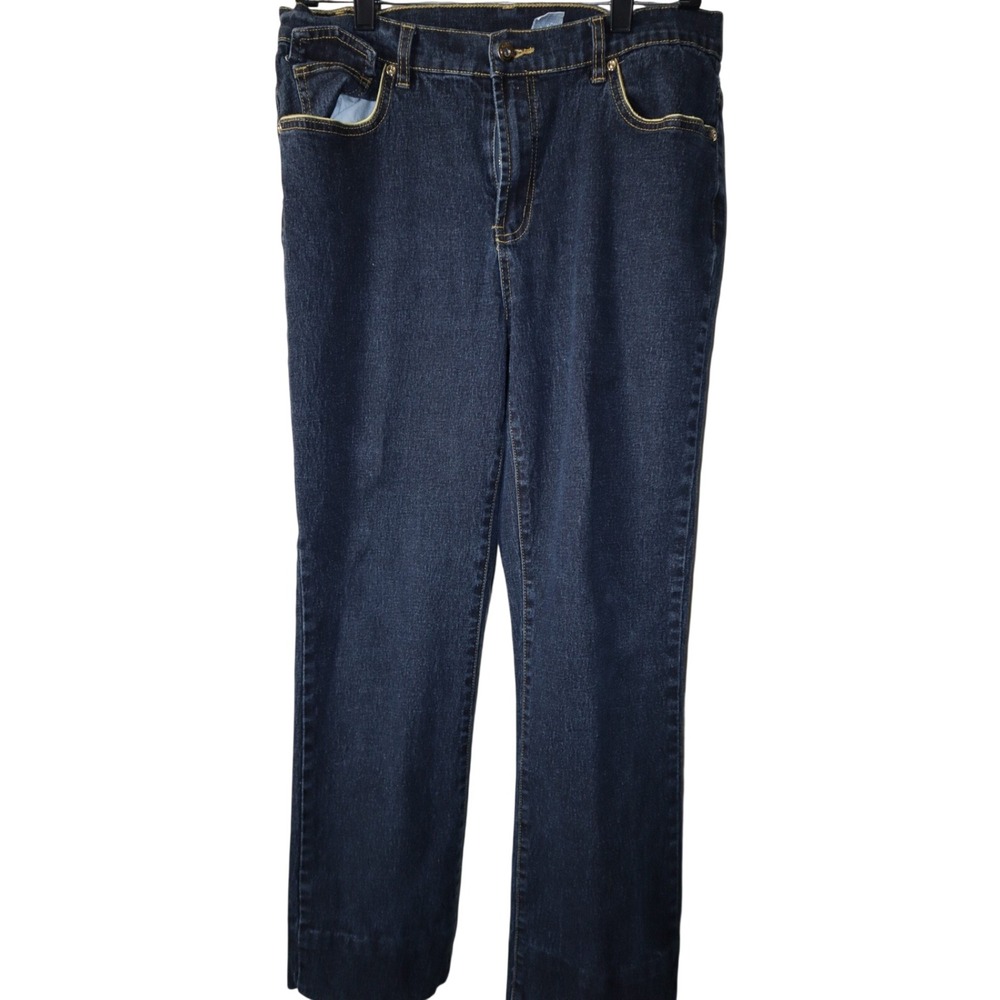 DG2 Diane Gilman Infinity Tri‎ Fit Jeans 10